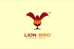 lion bird logo tasarım