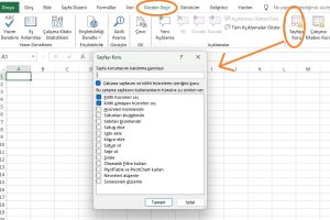 1-excel koruma kaldırma ve koyma