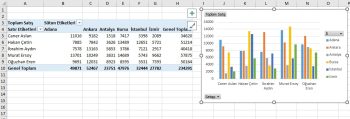 excel pivot chart