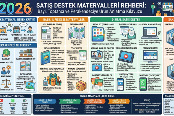 satış destek materyalleri